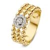 Ring bicolor briljant 0.19 crt.