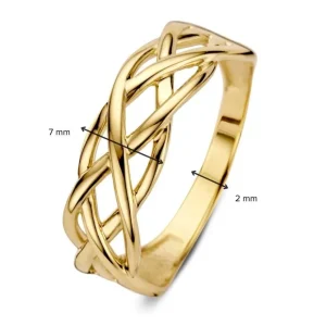 Ring geelgoud