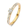 Ring geelgoud briljant 0.63 crt.