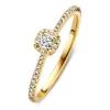 Ring geelgoud briljant 0.31 crt.