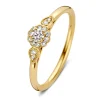 Ring geelgoud briljant 0.21 crt.