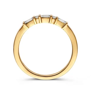 Ring geelgoud briljant 0.20 crt.