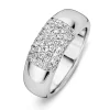 Ring witgoud briljant 0.67 crt.