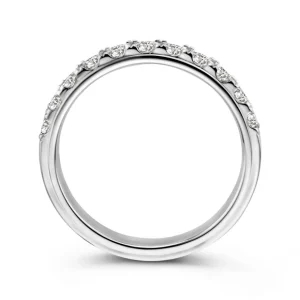 Ring witgoud briljant 0.76 crt.