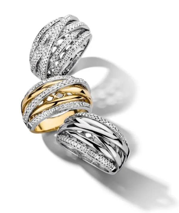 Ring witgoud briljant 0.68 crt.