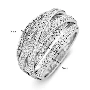 Ring witgoud briljant 0.68 crt.