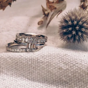 Ring witgoud diamant 0.26 crt.