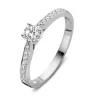 Ring witgoud zirkonia