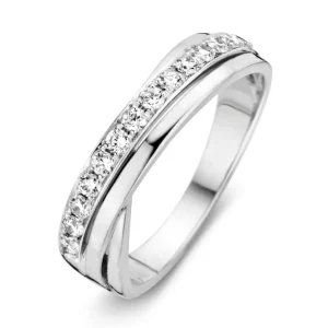 Ring witgoud zirkonia
