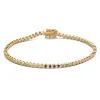 Tennisarmband met regenboogsaffier AG137330 | Excellent Jewelry